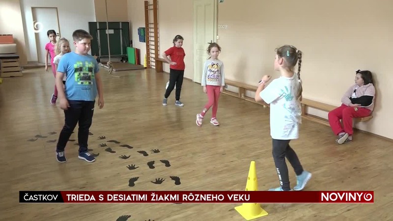 TRIEDA S DESIATIMI ŽIAKMI RÔZNEHO VEKU