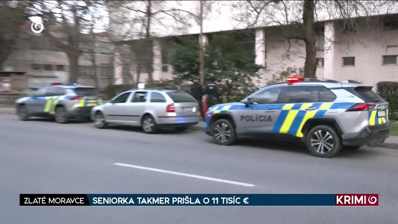 SENIORKA TAKMER PRIŠLA O 11 TISÍC €
