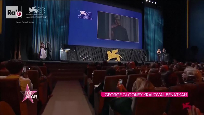 GEORGE CLOONEY KRAĽOVAL BENÁTKAM