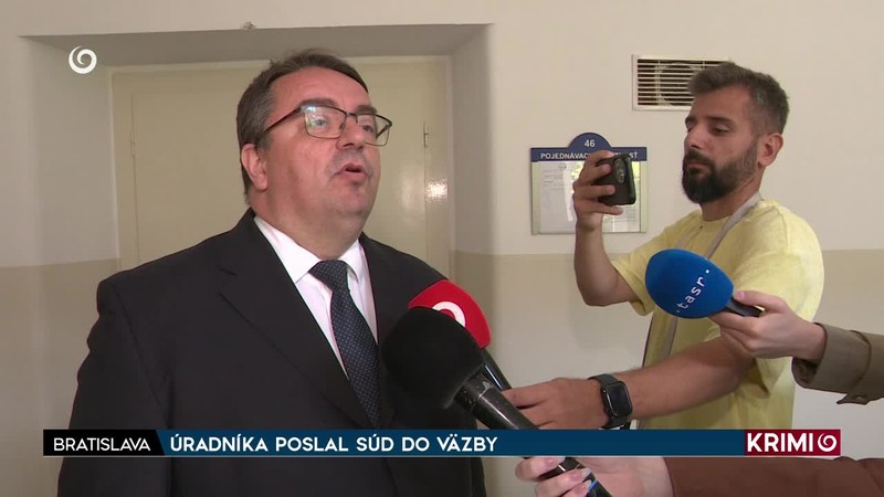 ÚRADNÍKA POSLAL SÚD DO VÄZBY
