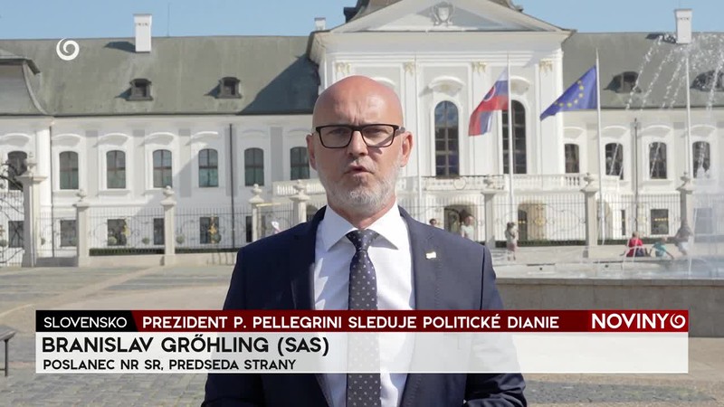 PREZIDENT P. PELLEGRINI SLEDUJE POLITICKÉ DIANIE