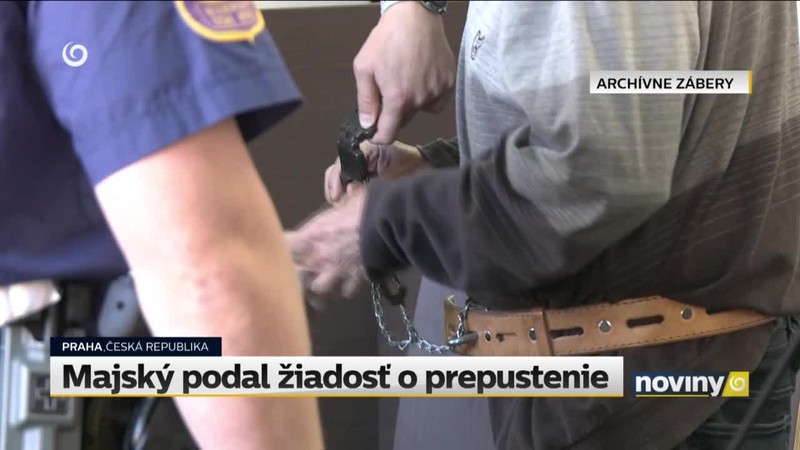 Majský podal žiadosť o prepustenie