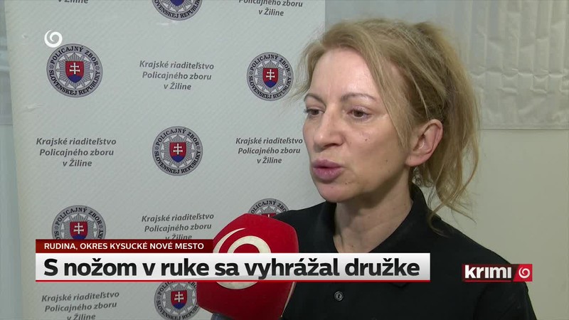 S nožom v ruke sa vyhrážal družke