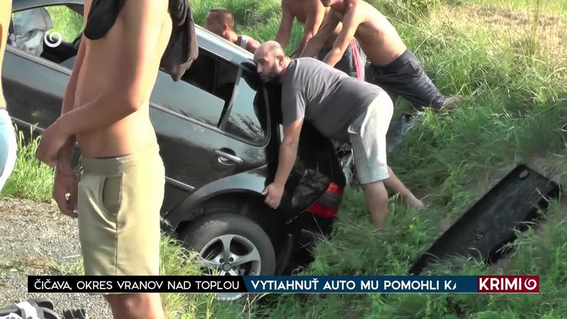 VYTIAHNUŤ AUTO MU POMOHLI KAMARÁTI
