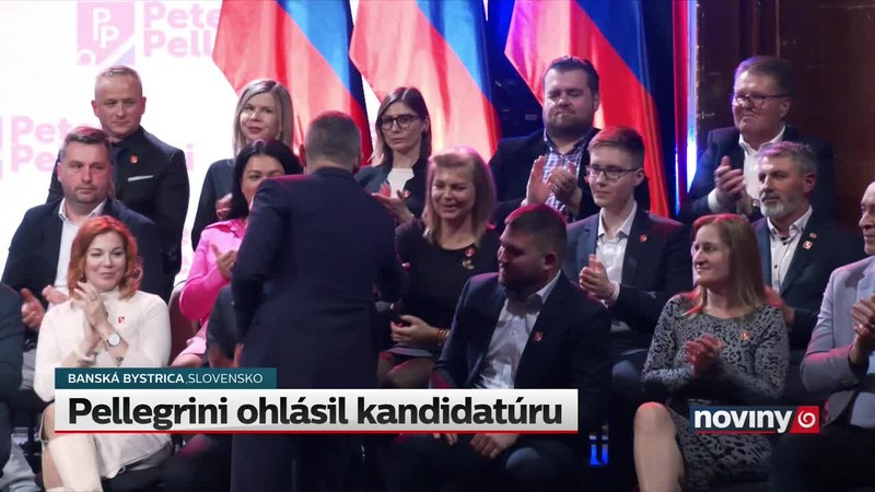 Pellegrini ohlásil kandidatúru