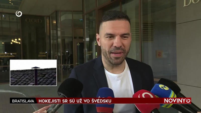 HOKEJISTI SR SÚ UŽ VO ŠVÉDSKU