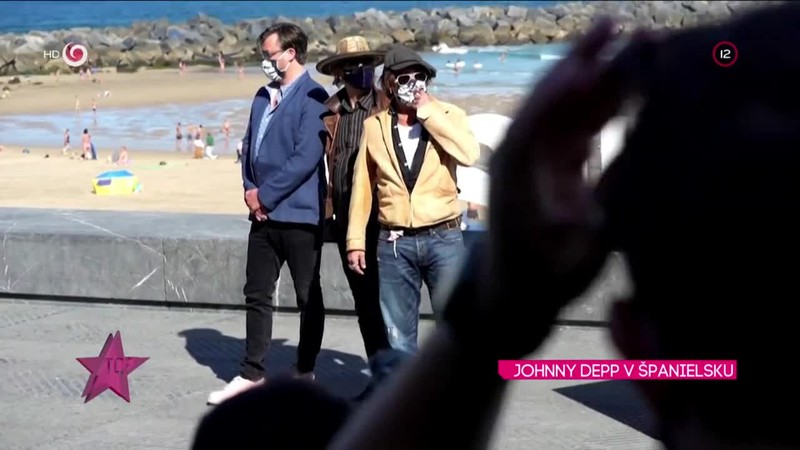 JOHNNY DEPP V ŠPANIELSKU
