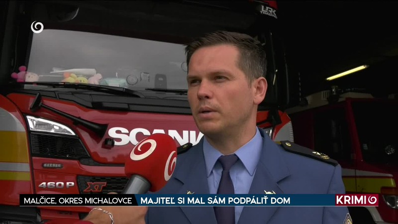 MAJITEĽ SI MAL SÁM PODPÁLIŤ DOM