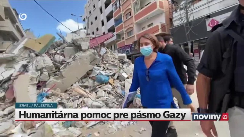 Humanitárna pomoc pre pásmo Gazy