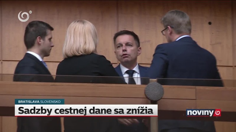 Sadzby cestnej dane sa znížia