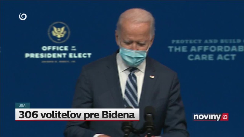 306 voliteľov pre Bidena