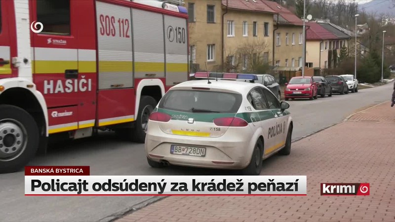 Policajt odsúdený za krádež peňazí