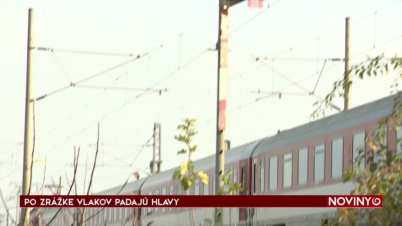 PO ZRÁŽKE VLAKOV PADAJÚ HLAVY