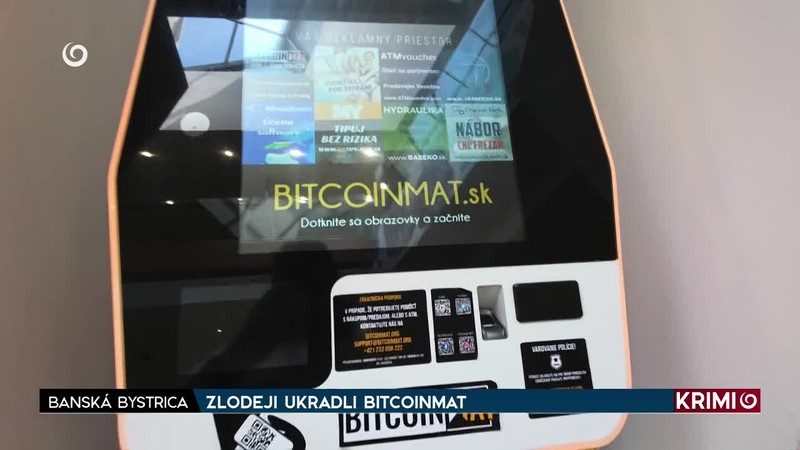 ZLODEJI UKRADLI BITCOINMAT