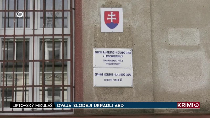 DVAJA ZLODEJI UKRADLI AED