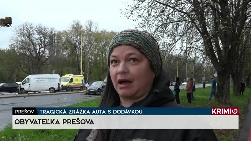 TRAGICKÁ ZRÁŽKA AUTA S DODÁVKOU