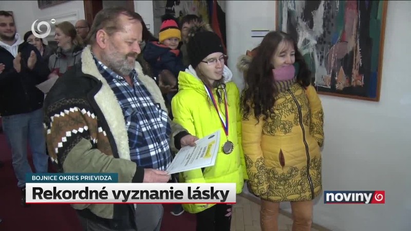 Rekordné vyznanie lásky