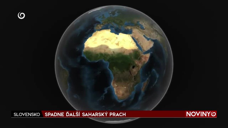 SPADNE ĎALŠÍ SAHARSKÝ PRACH