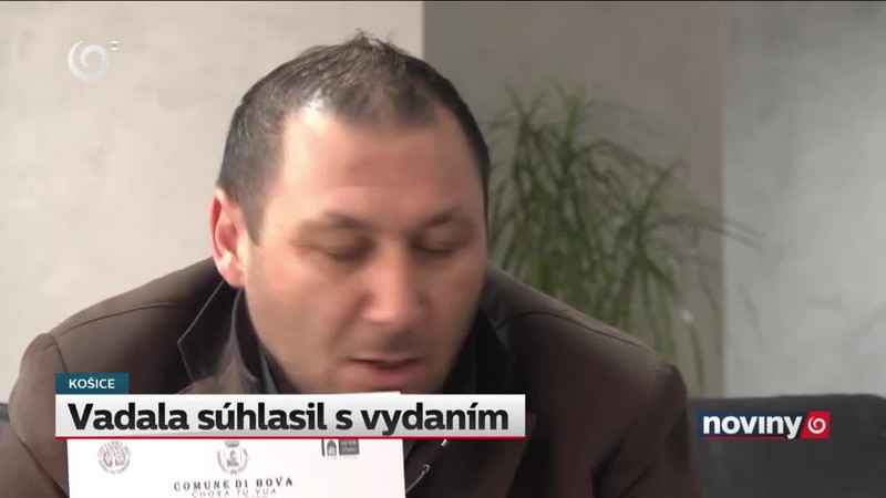 Vadala súhlasil s vydaním