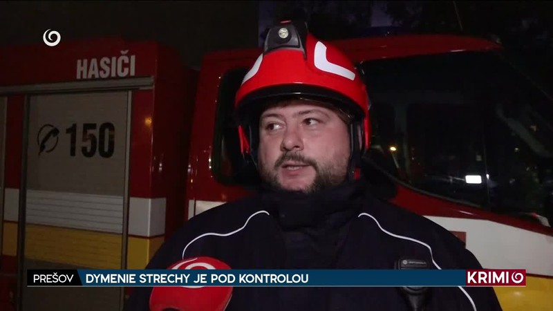 DYMENIE STRECHY JE POD KONTROLOU