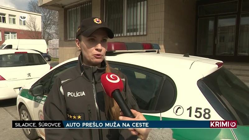 AUTO PREŠLO MUŽA NA CESTE