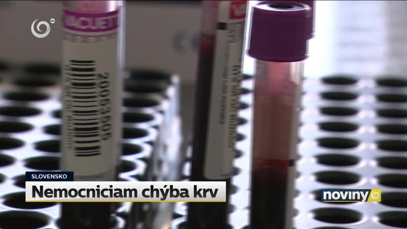 Nemocniciam chýba krv