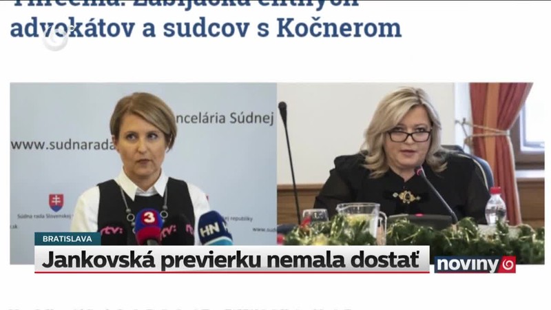Jankovská previerku nemala dostať