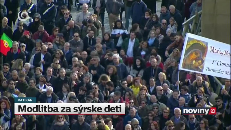 Modlitba za sýrske deti