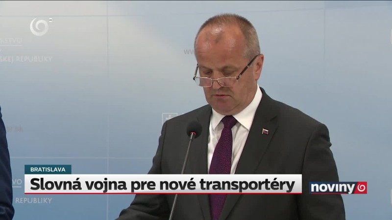Slovná vojna pre nové transportéry