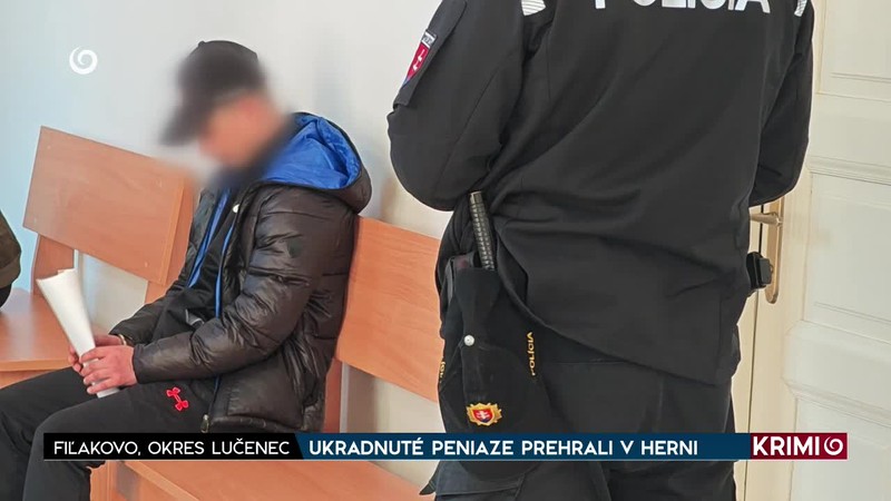 UKRADNUTÉ PENIAZE PREHRALI V HERNI