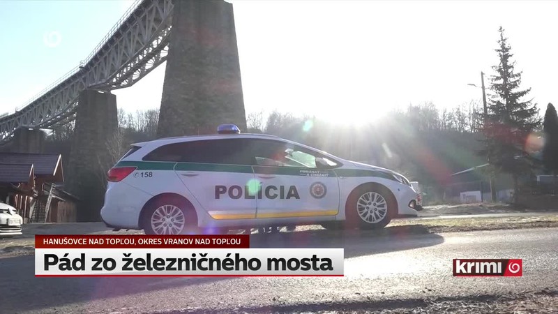 Pád zo železničného mosta