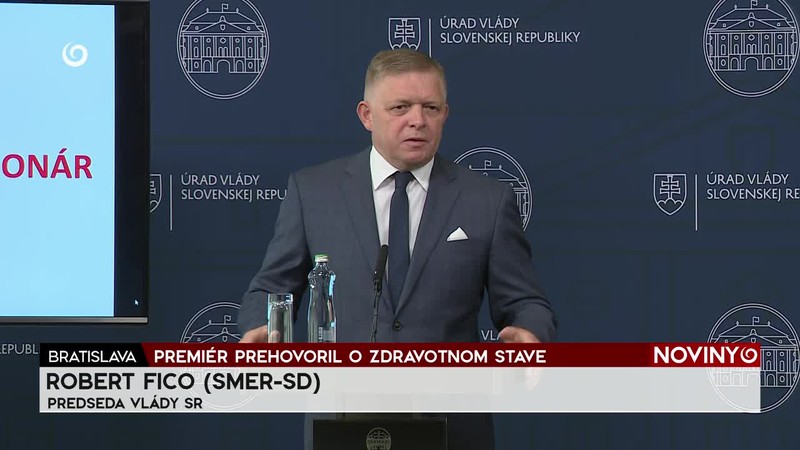 PREMIÉR PREHOVORIL O ZDRAVOTNOM STAVE