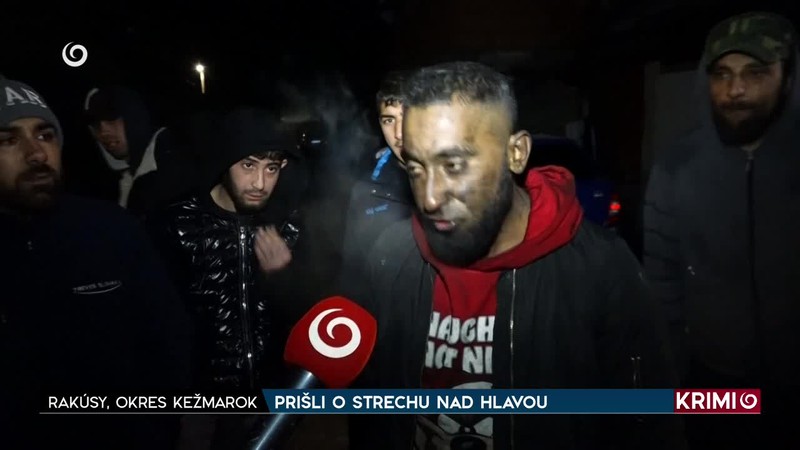 PRIŠLI O STRECHU NAD HLAVOU