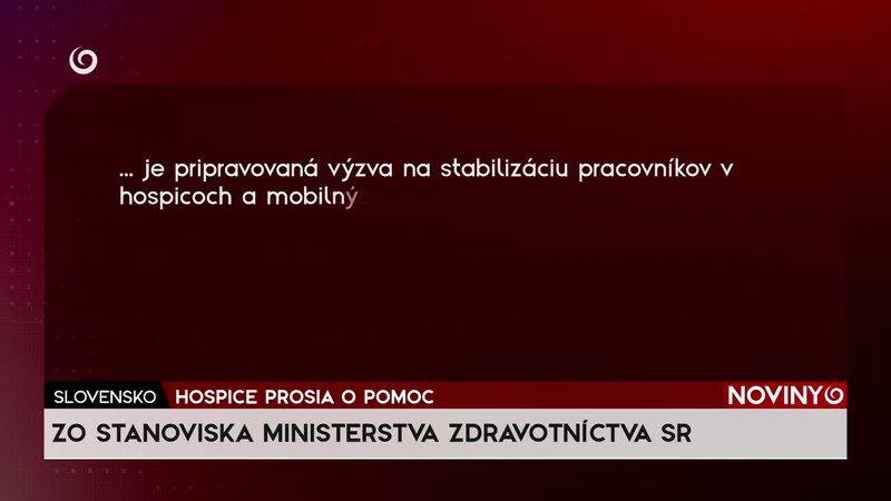 HOSPICE PROSIA O POMOC