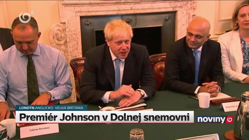 Premiér Johnson v Dolnej snemovni