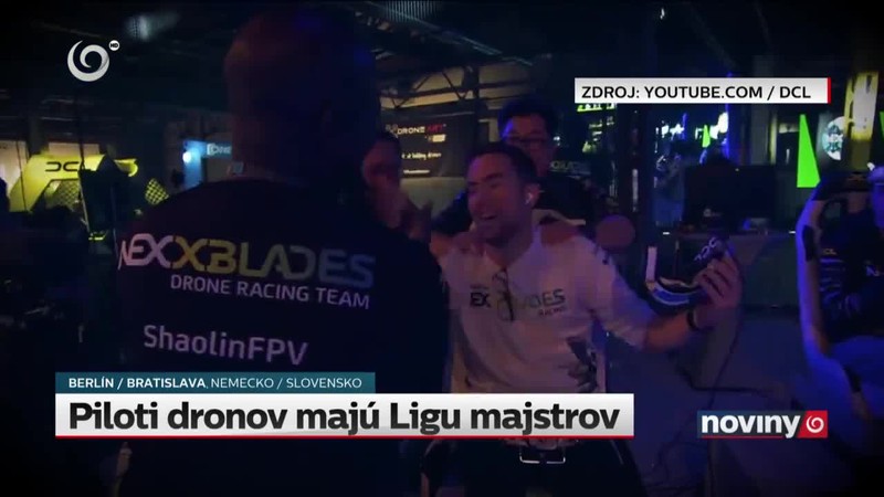 Piloti dronov majú Ligu majstrov