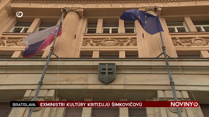 EXMINISTRI KULTÚRY KRITIZUJÚ ŠIMKOVIČOVÚ