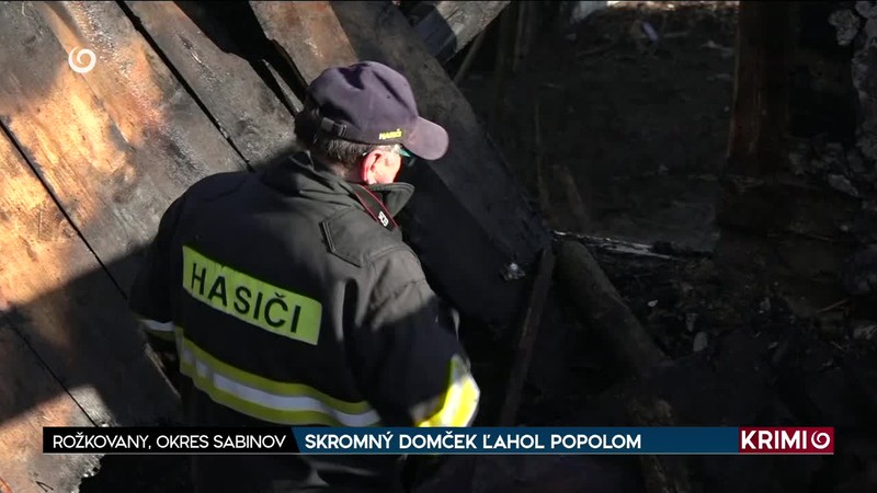 SKROMNÝ DOMČEK ĽAHOL POPOLOM