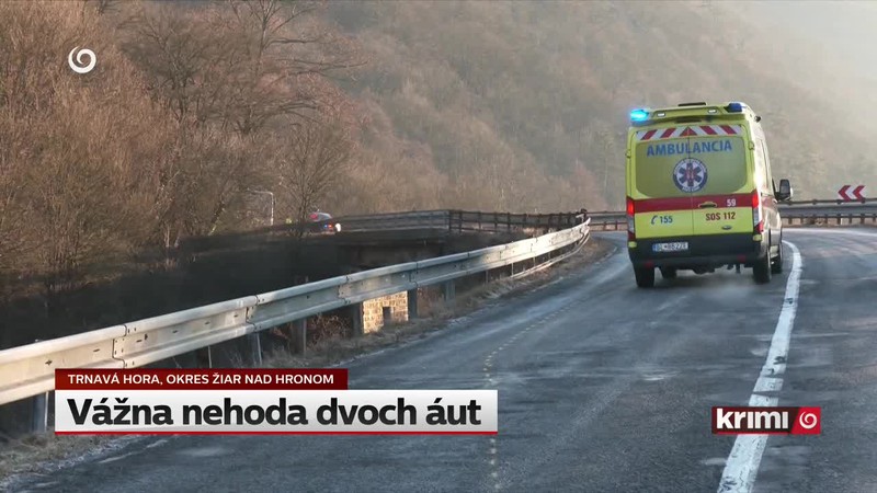 Vážna nehoda dvoch áut