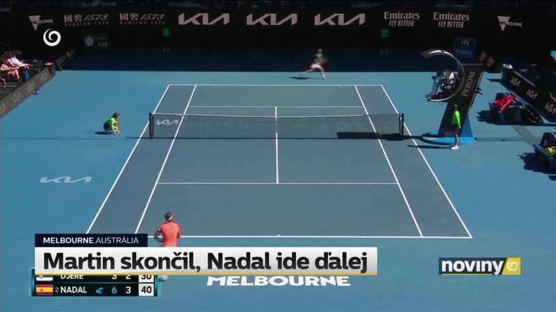 Martin skončil, Nadal ide ďalej