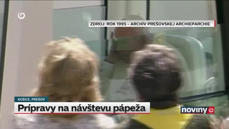 Prípravy na návštevu pápeža