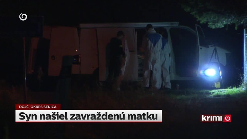 Syn našiel zavraždenú matku