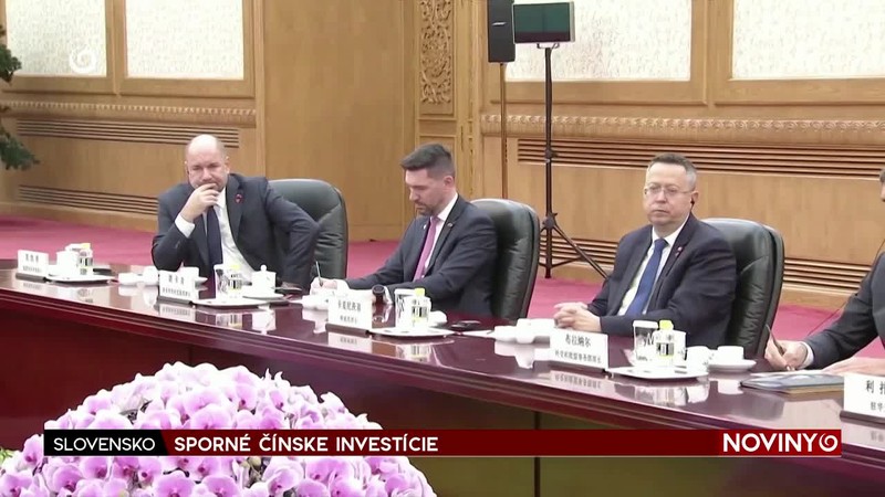 SPORNÉ ČÍNSKE INVESTÍCIE