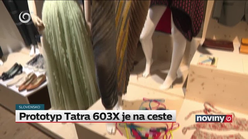 Prototyp Tatra 603X je na ceste