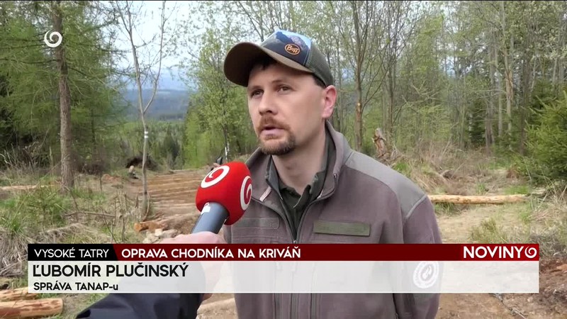 OPRAVA CHODNÍKA NA KRIVÁŇ
