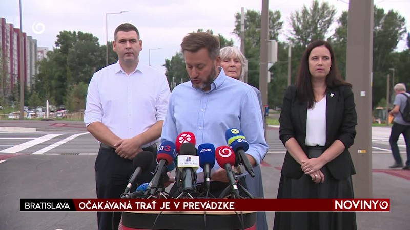 OČAKÁVANÁ TRAŤ JE V PREVÁDZKE