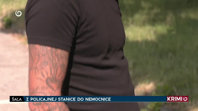 Z POLICAJNEJ STANICE DO NEMOCNICE