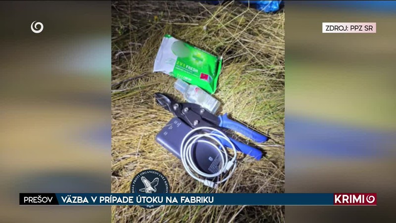 VÄZBA V PRÍPADE ÚTOKU NA FABRIKU