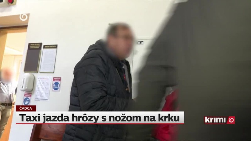 Taxi jazda hrôzy s nožom na krku