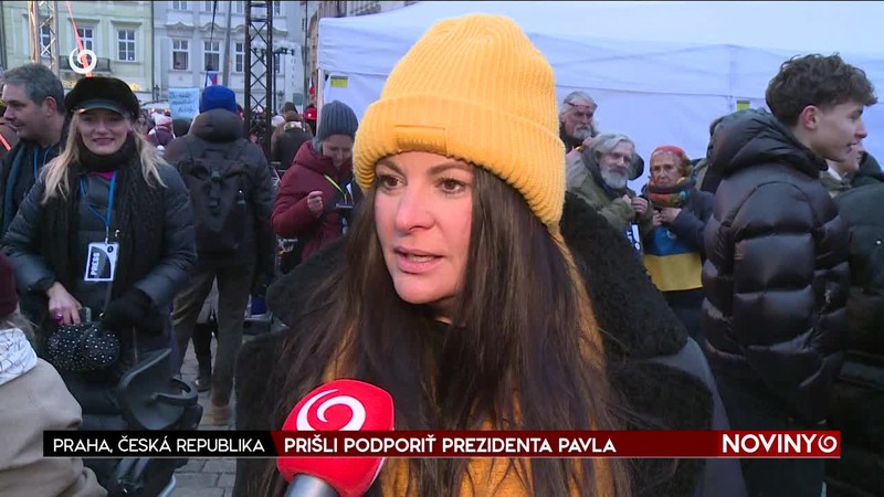 PRIŠLI PODPORIŤ PREZIDENTA PAVLA